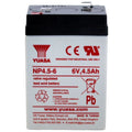 Yuasa NP4.5-6 Battery 6v 4.5Ah