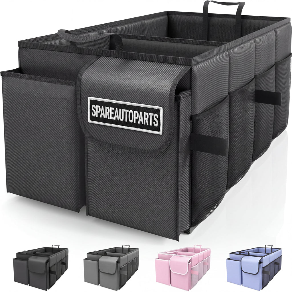 Premium Car Boot Organiser – Foldable Trunk Storage Box