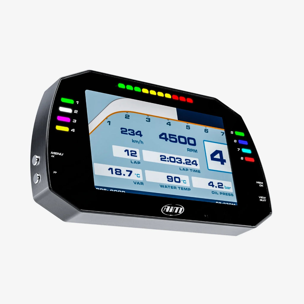 Aim MXG 1.3 Strada Light 7" TFT Dash Display with Race Icons