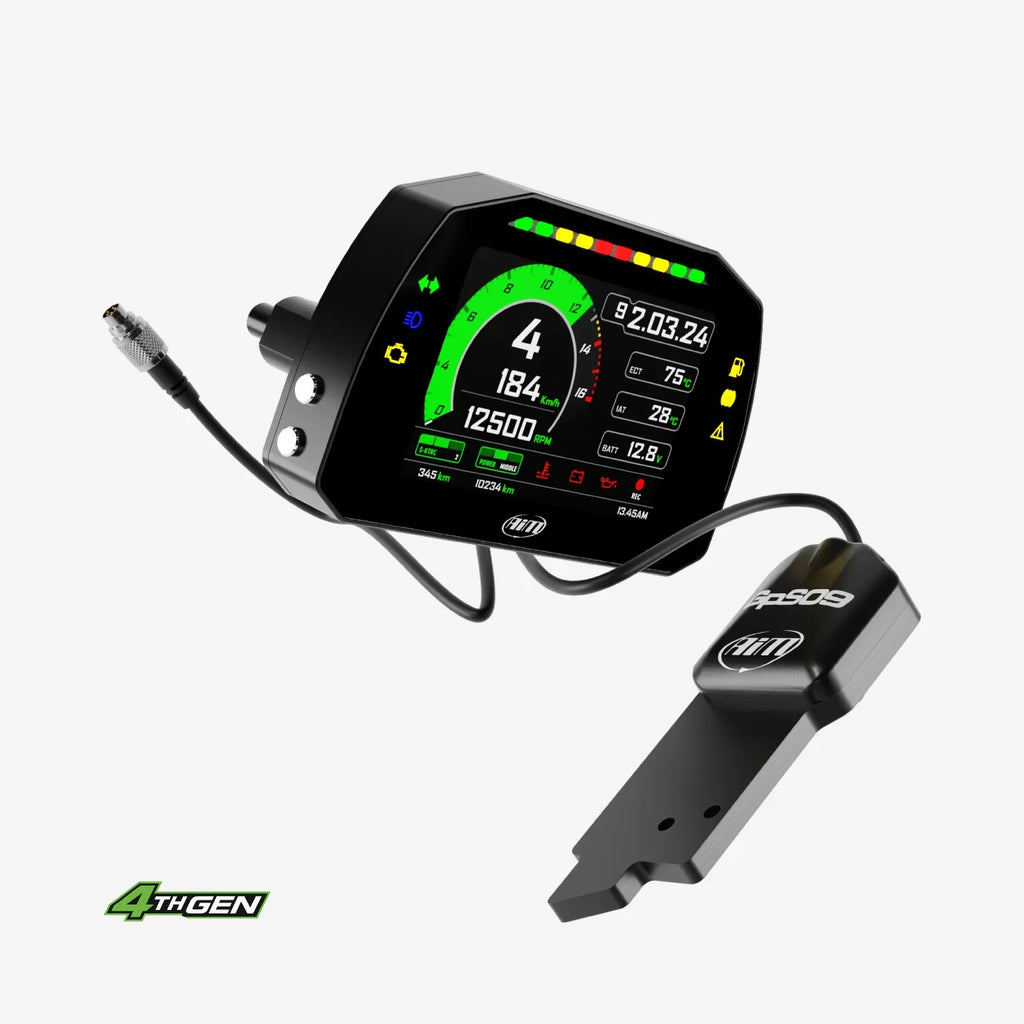 Aim MXK10 Kawasaki Ninja ZX-10R Plug & Play Dash Logger