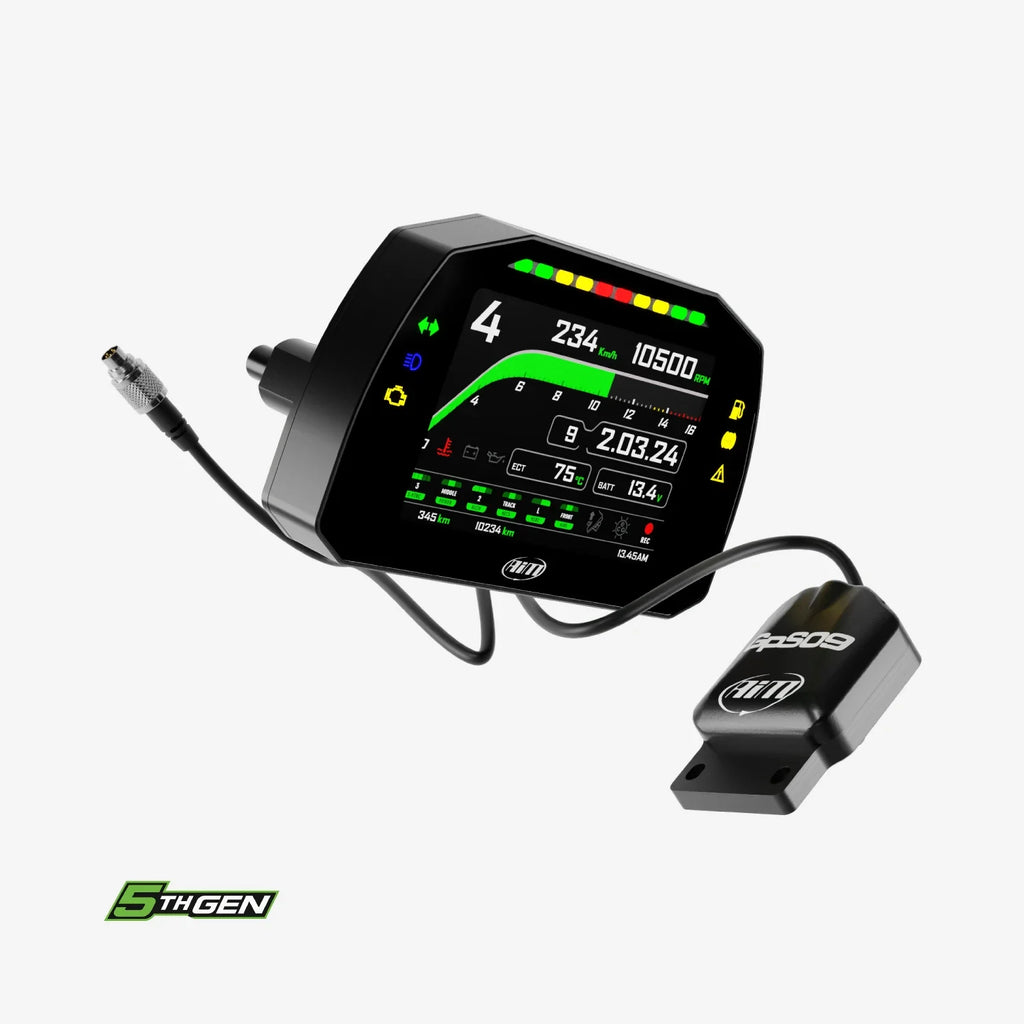 Aim MXK10 Kawasaki Ninja ZX-10R Plug & Play Dash Logger