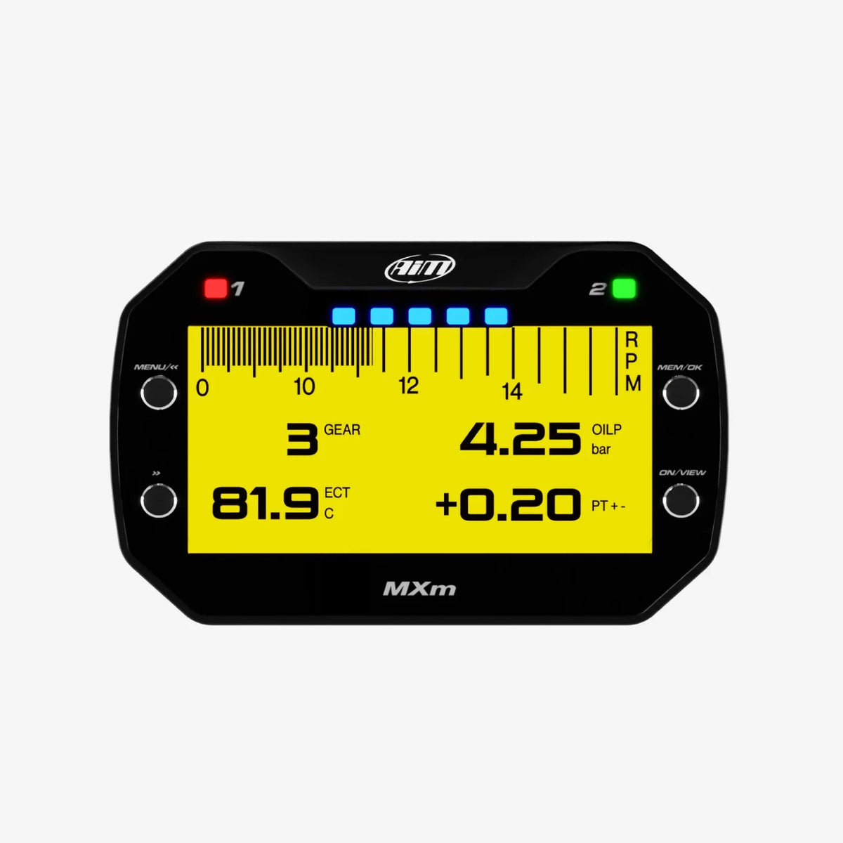 AiM MXm Motorcycle Data Logging Dash With GPS