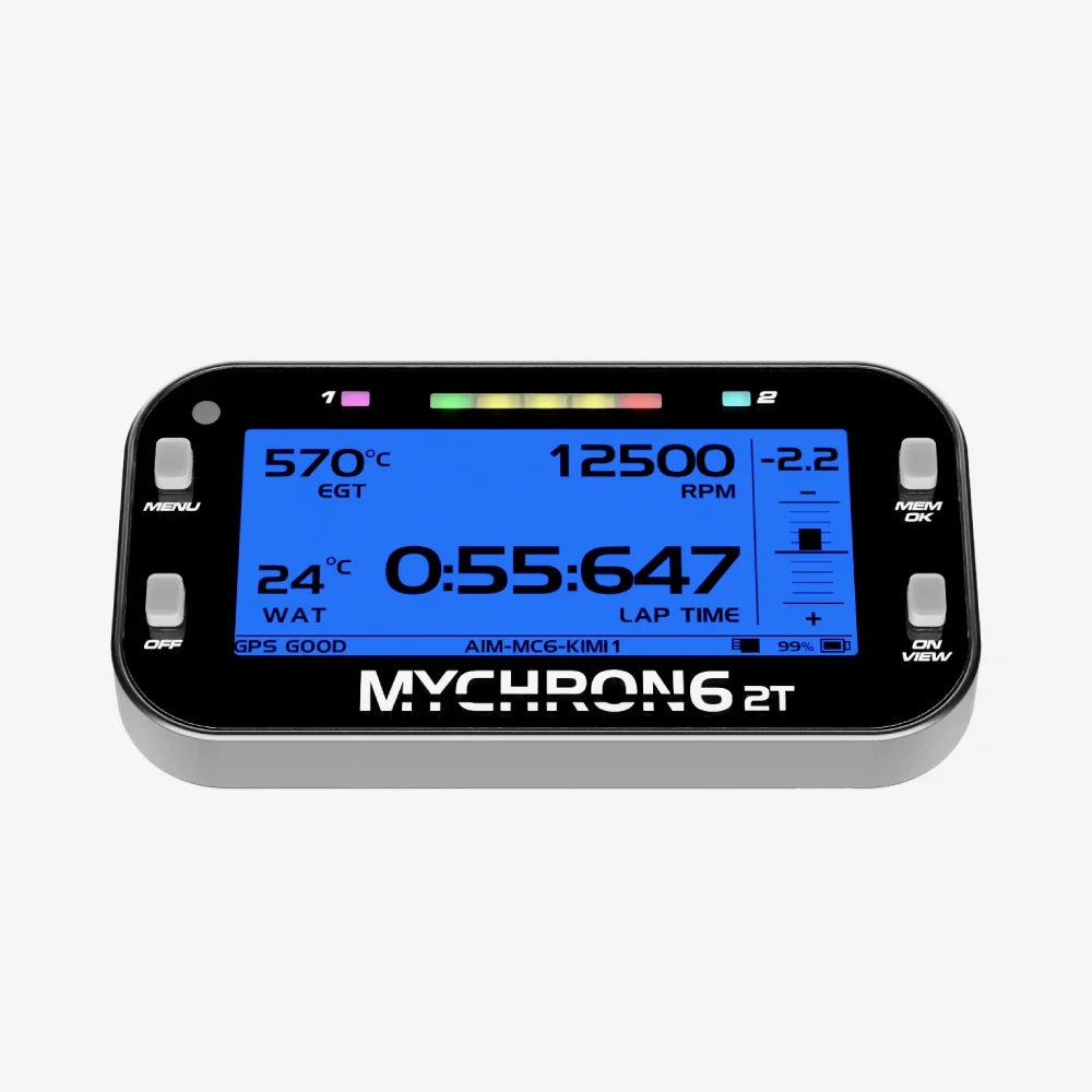 MyChron 6 2T GPS Lap Timer for Tillotson