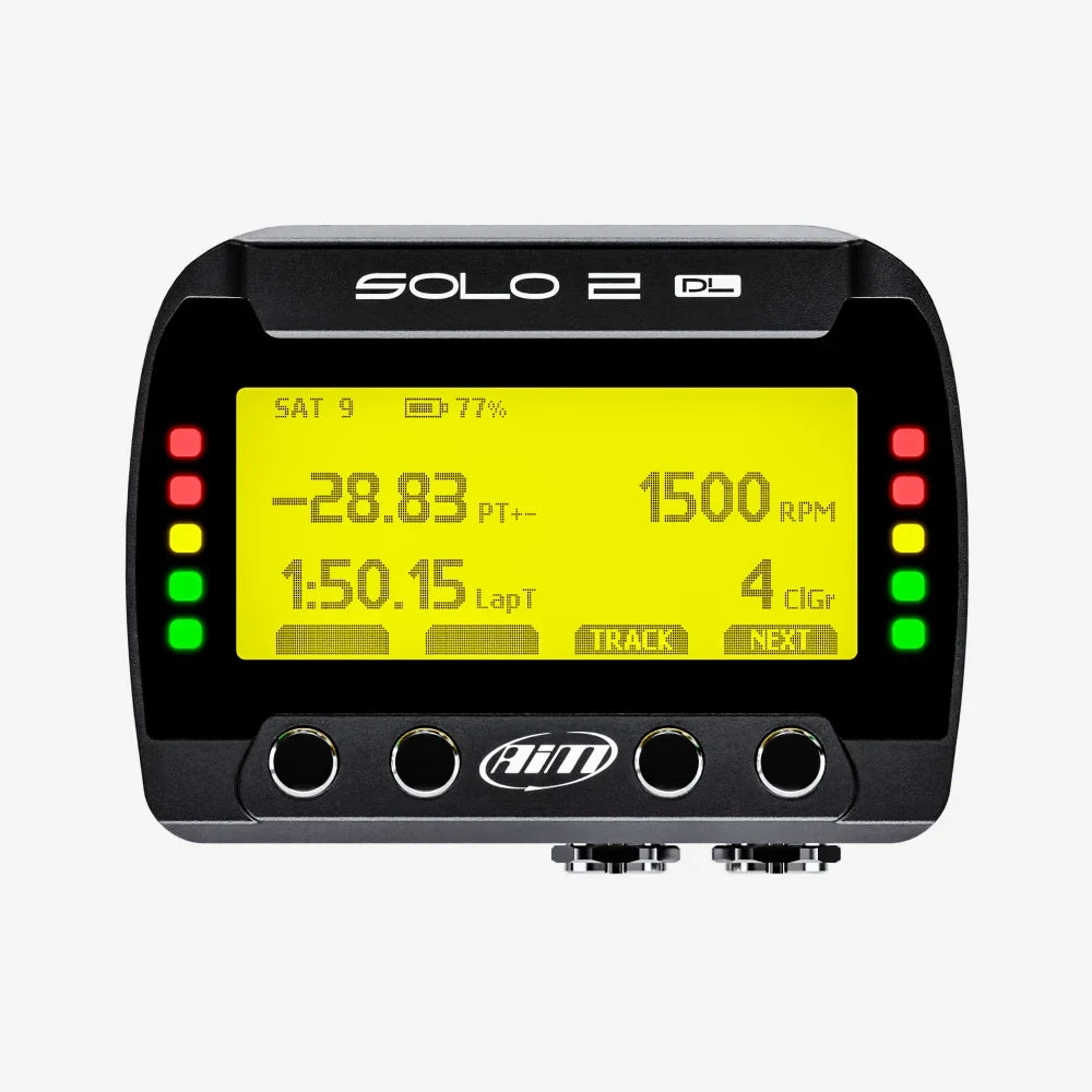 Aim Solo 2 DL GPS + ECU Powerboat Track Day Lap Timer
