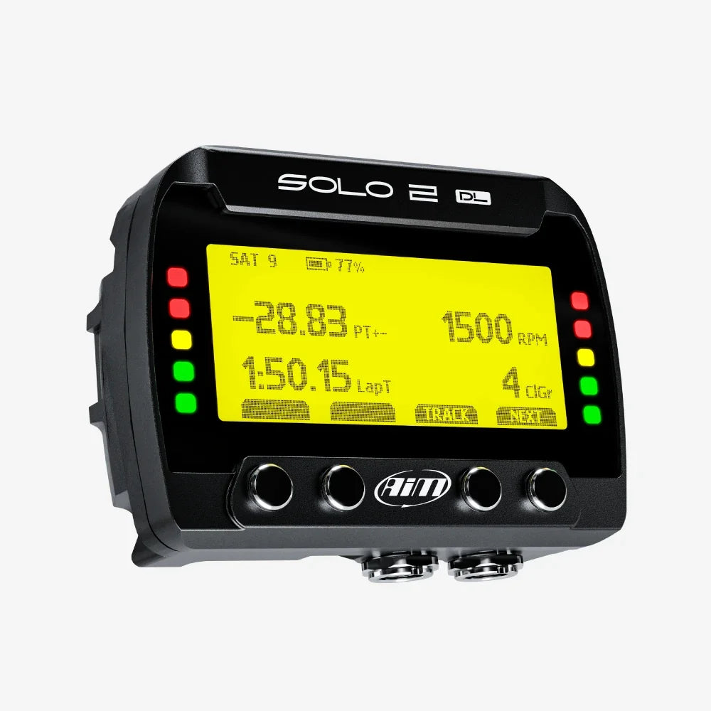 Aim Solo 2 DL GPS + ECU Powerboat Track Day Lap Timer