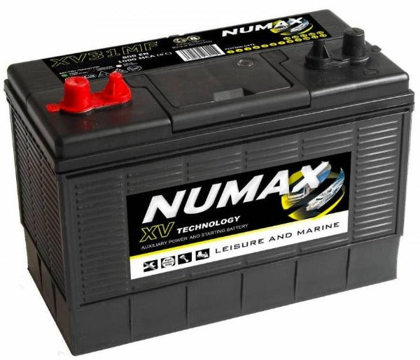 NUMAX XV31MF SEALED LEISURE BATTERY 12V 105AH CCA (EN) 740